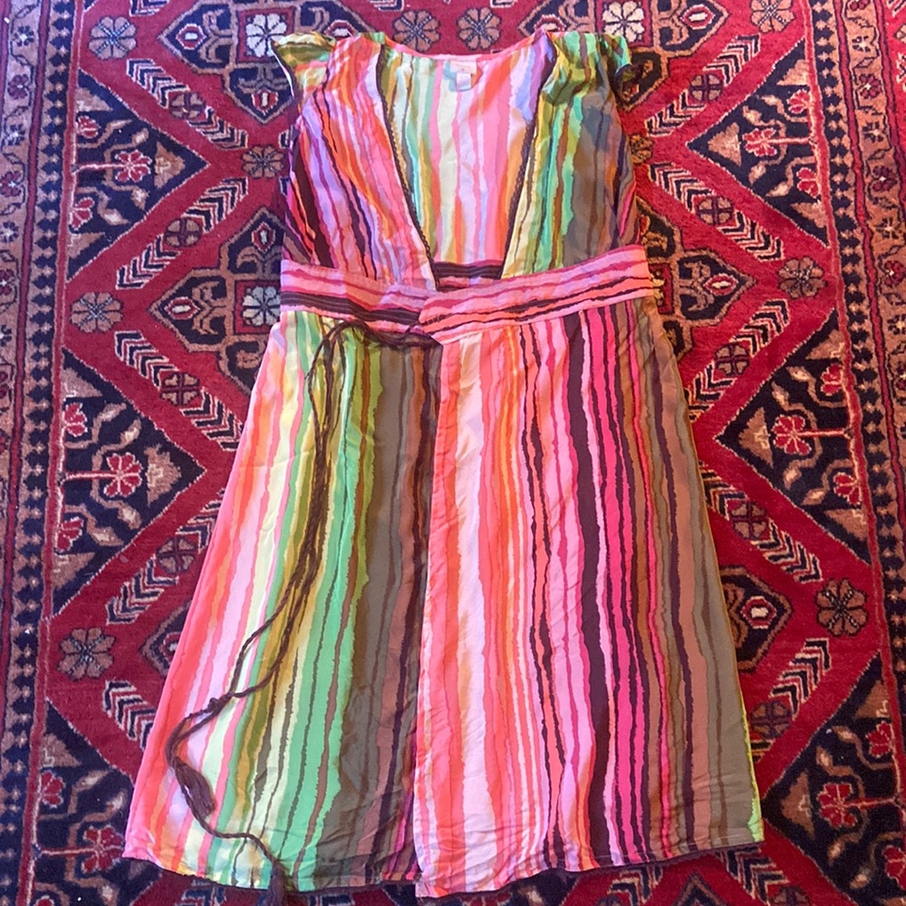 Plenty Tracy Reese y2k vintage silk wrap dress